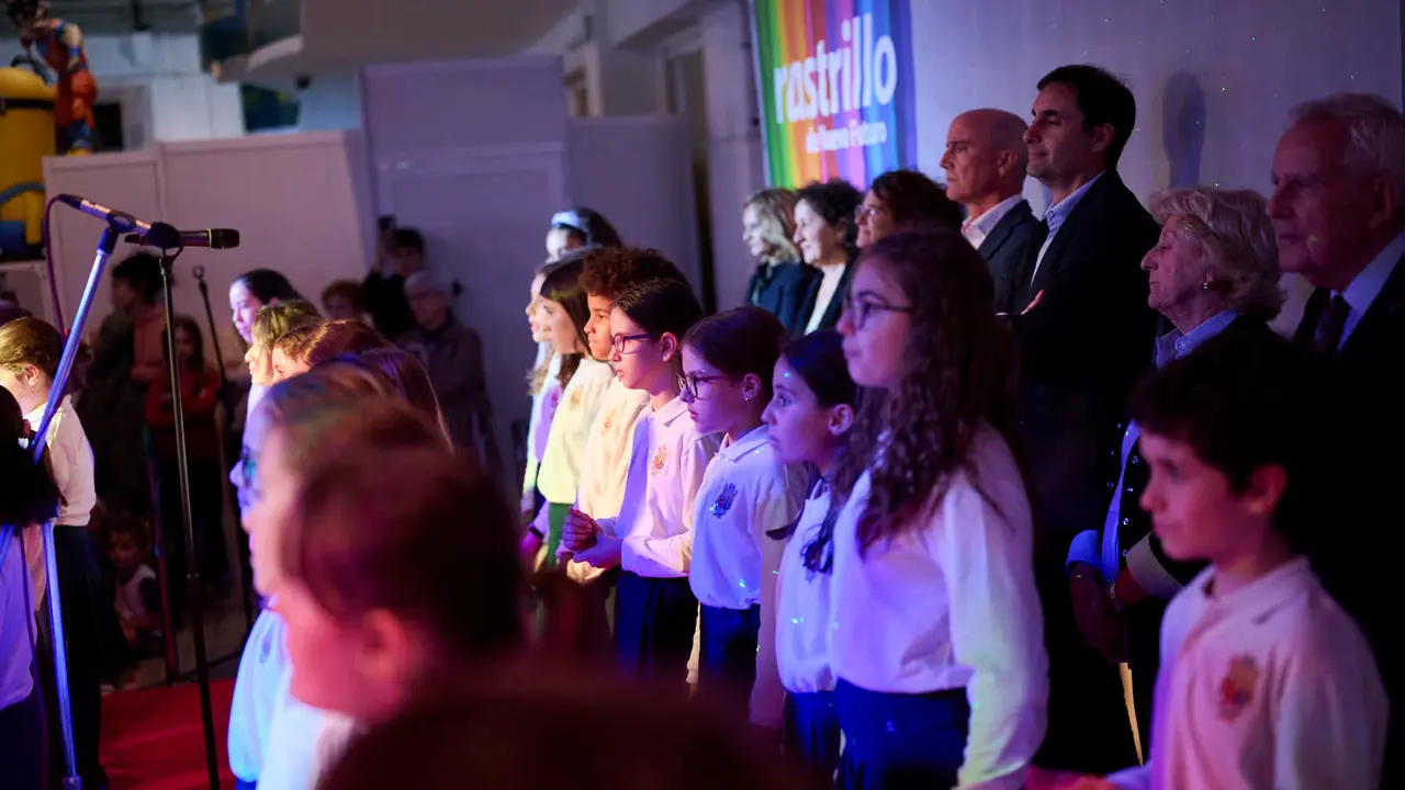 Inauguración del 30º aniversario del rastrillo de la asociación Nuevo Futuro. Antigua estación de autobuses de Pamplona. PABLO LASAOSA