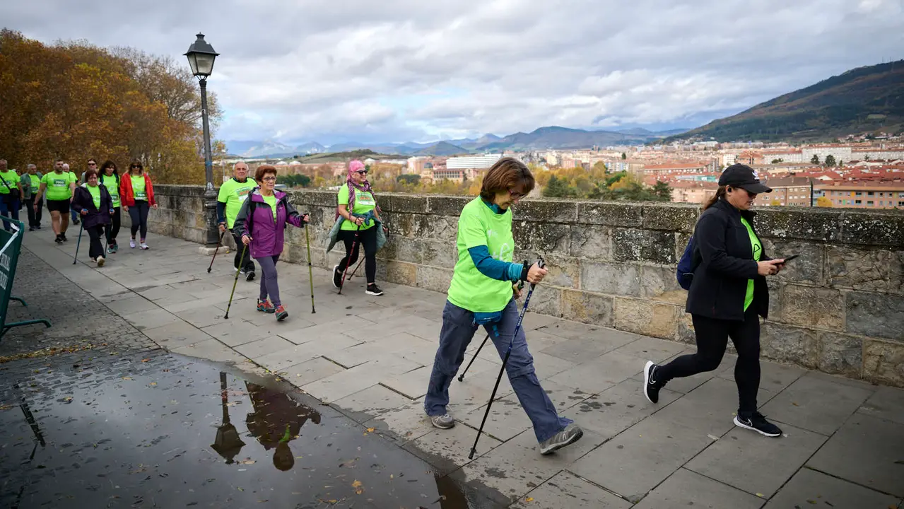 VII Carrera Popular Solidaria '+e', organizada por el Teléfono de la Esperanza de Navarra. PABLO LASAOSA