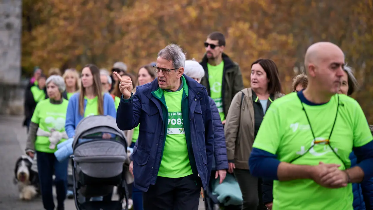 VII Carrera Popular Solidaria '+e', organizada por el Teléfono de la Esperanza de Navarra. PABLO LASAOSA