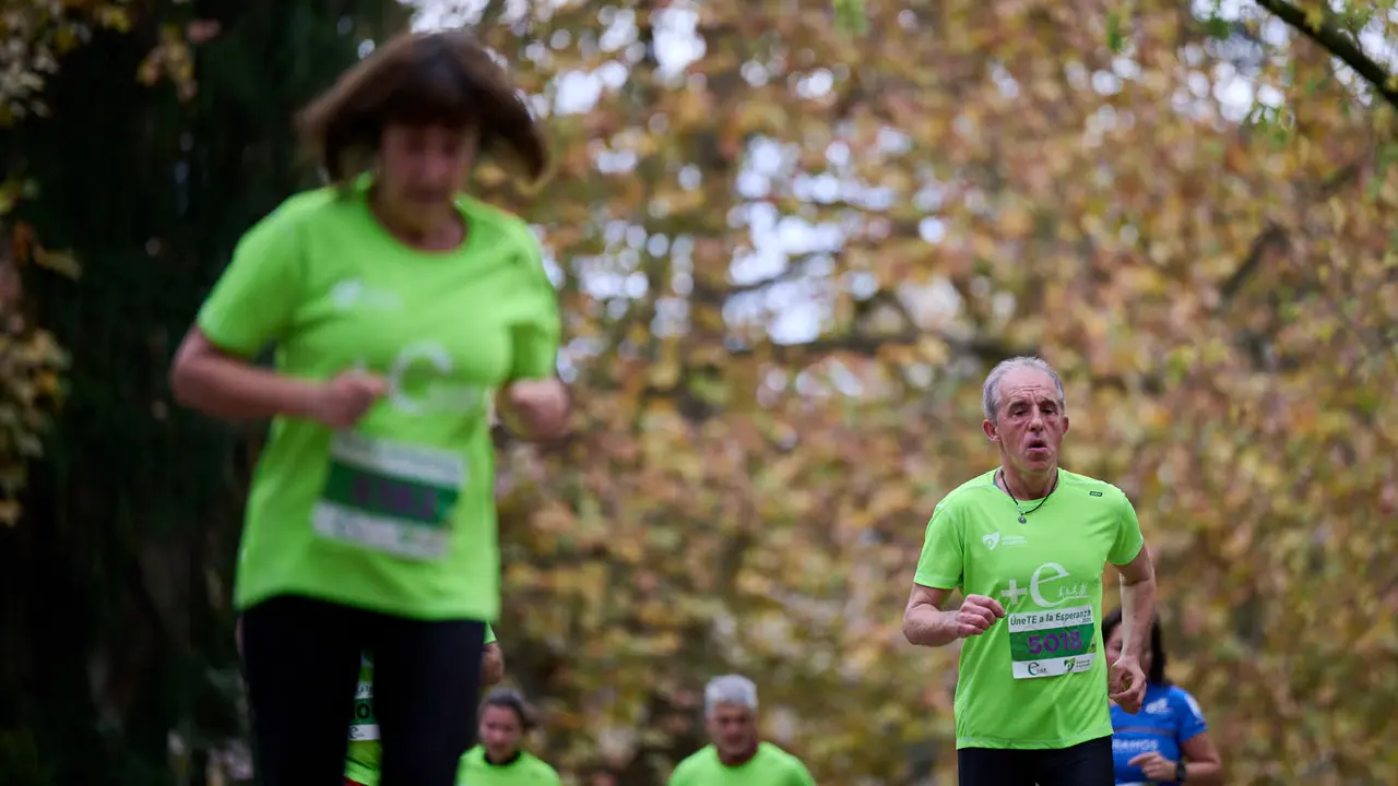 VII Carrera Popular Solidaria '+e', organizada por el Teléfono de la Esperanza de Navarra. PABLO LASAOSA