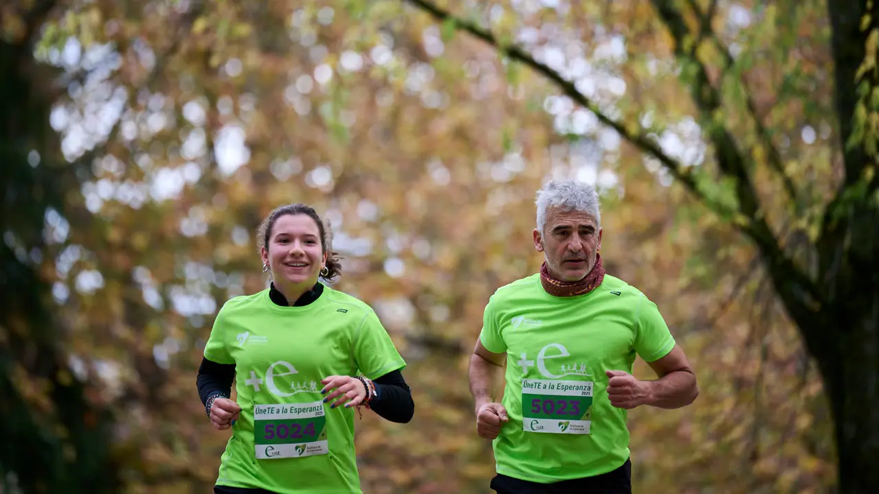VII Carrera Popular Solidaria '+e', organizada por el Teléfono de la Esperanza de Navarra. PABLO LASAOSA