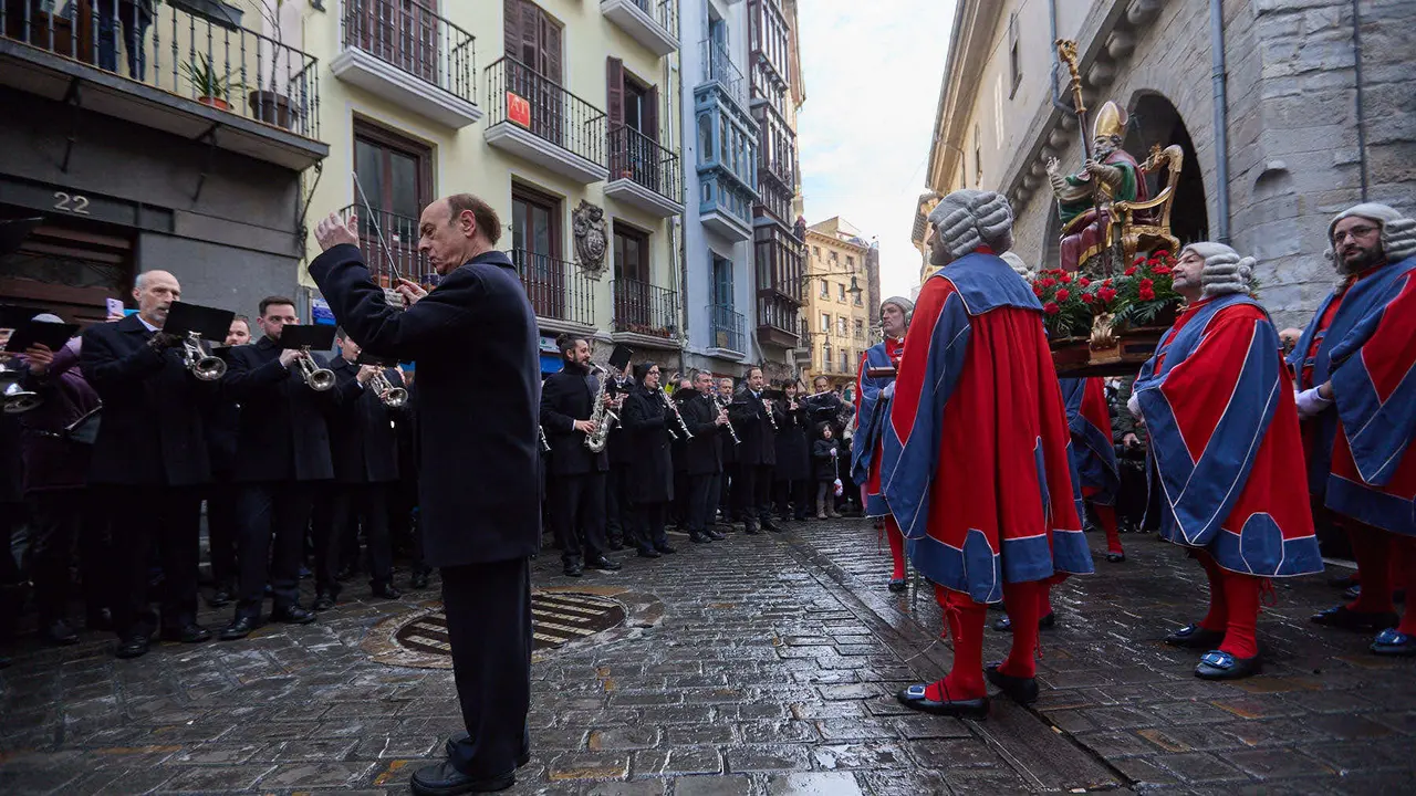 Procesión de San Saturnino 2025. IÑIGO ALZUGARAY
