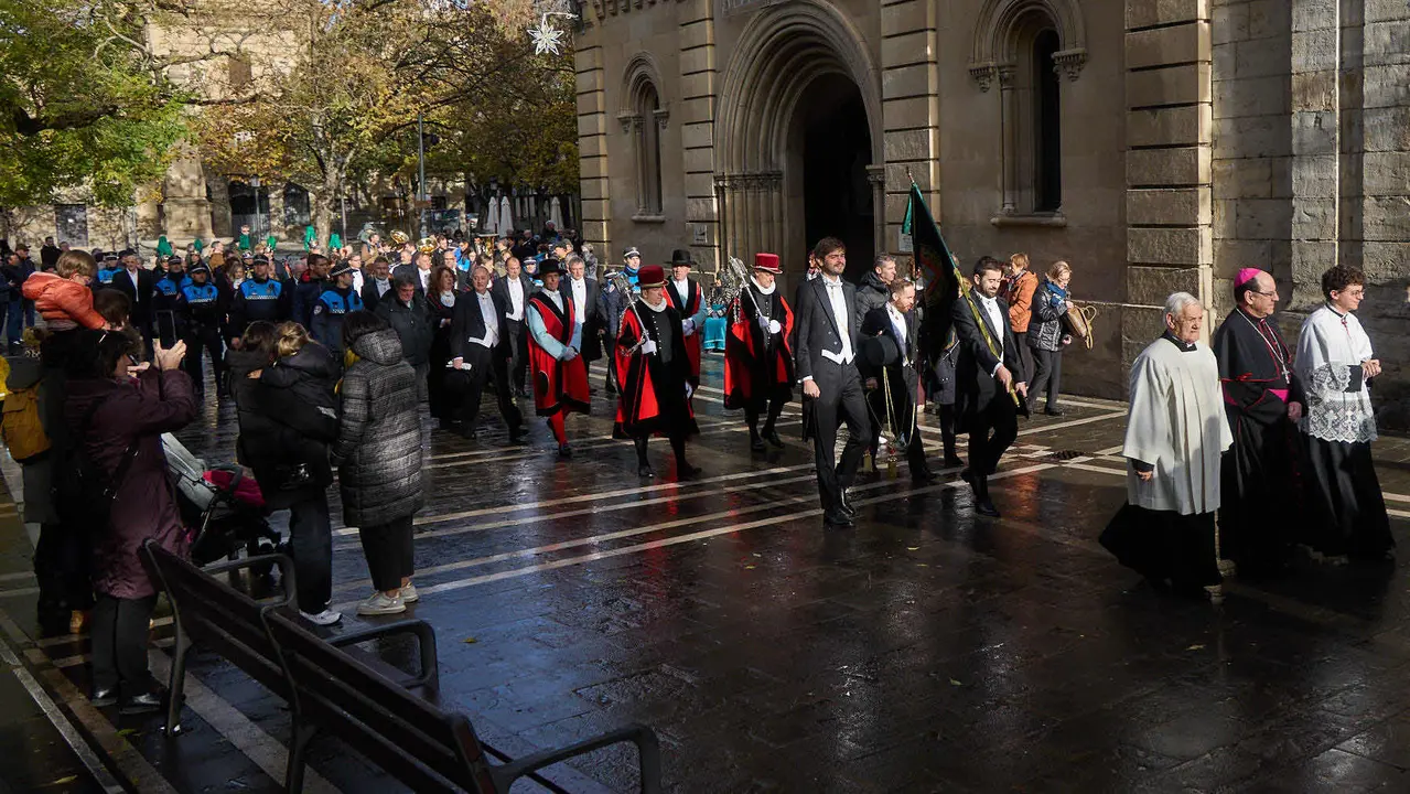 Procesión de San Saturnino 2025. IÑIGO ALZUGARAY