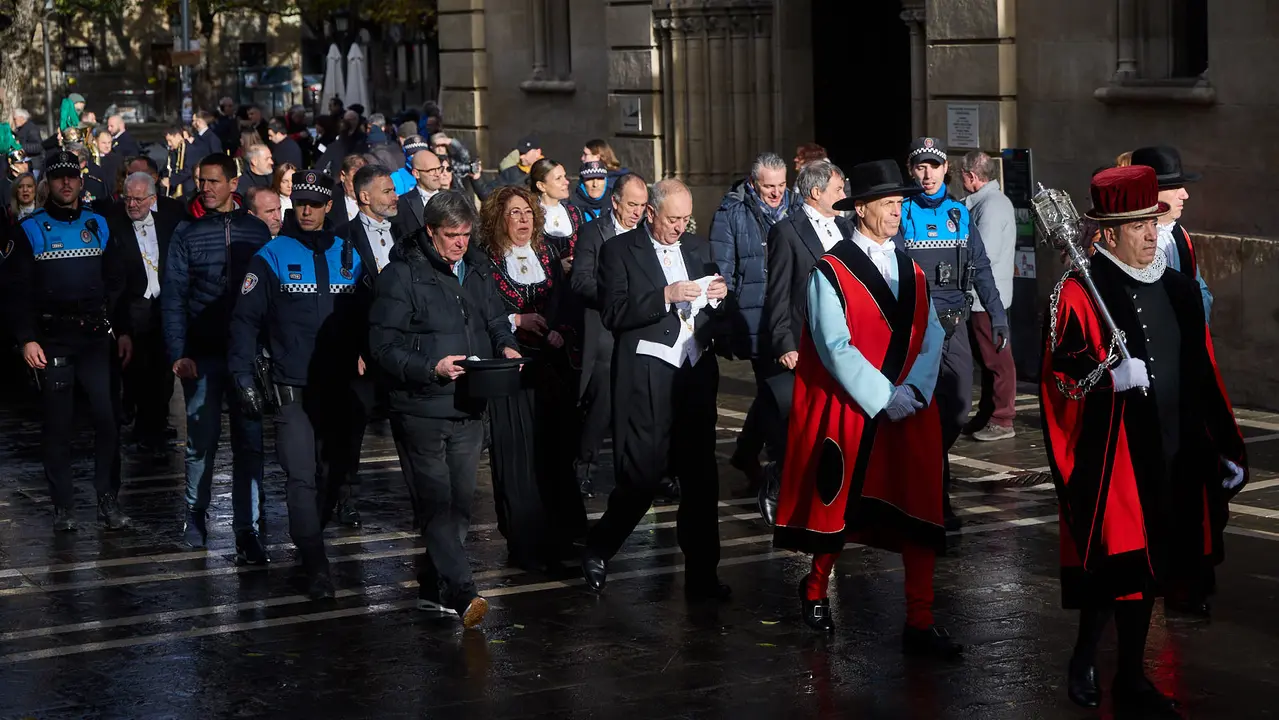 Procesión de San Saturnino 2025. IÑIGO ALZUGARAY