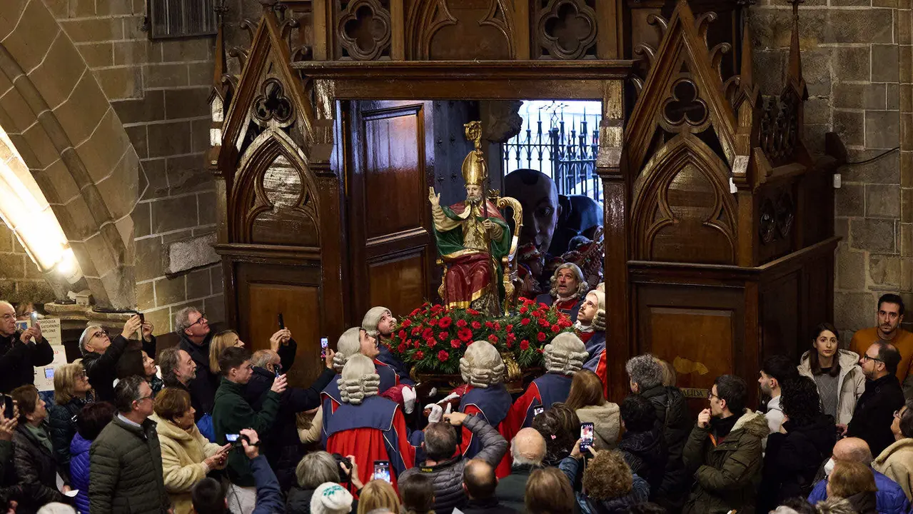 Procesión de San Saturnino 2025. IÑIGO ALZUGARAY
