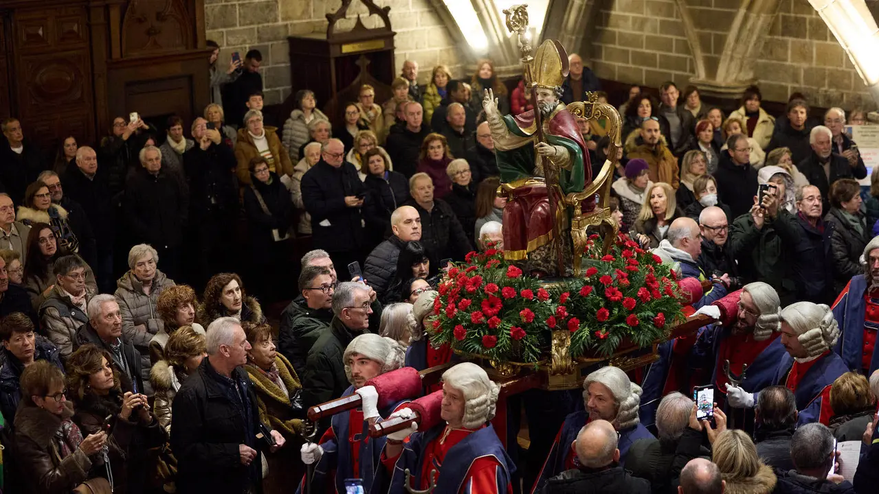 Procesión de San Saturnino 2025. IÑIGO ALZUGARAY