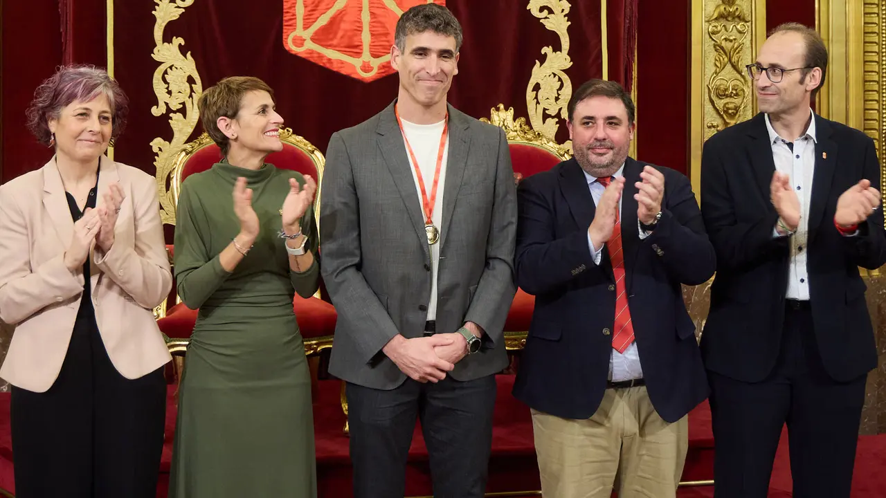 La presidenta Mar&iacute;a Chivite preside la entrega de Medallas al M&eacute;rito Deportivo 2025 en Navarra. I&Ntilde;IGO ALZUGARAY
