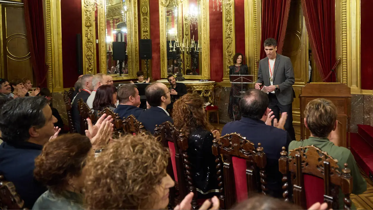 La presidenta Mar&iacute;a Chivite preside la entrega de Medallas al M&eacute;rito Deportivo 2025 en Navarra. I&Ntilde;IGO ALZUGARAY