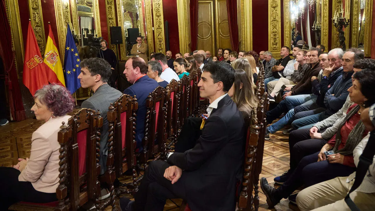 La presidenta Mar&iacute;a Chivite preside la entrega de Medallas al M&eacute;rito Deportivo 2025 en Navarra. I&Ntilde;IGO ALZUGARAY