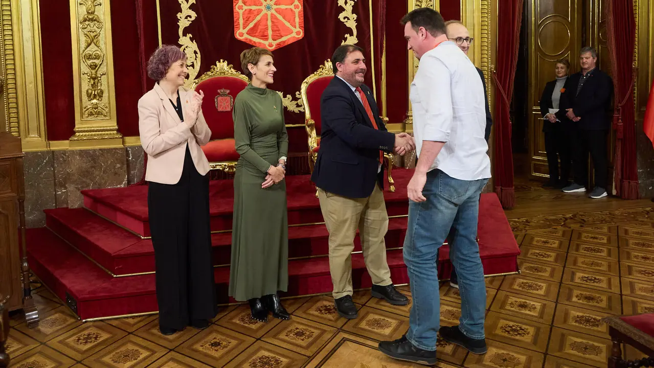 La presidenta Mar&iacute;a Chivite preside la entrega de Medallas al M&eacute;rito Deportivo 2025 en Navarra. I&Ntilde;IGO ALZUGARAY