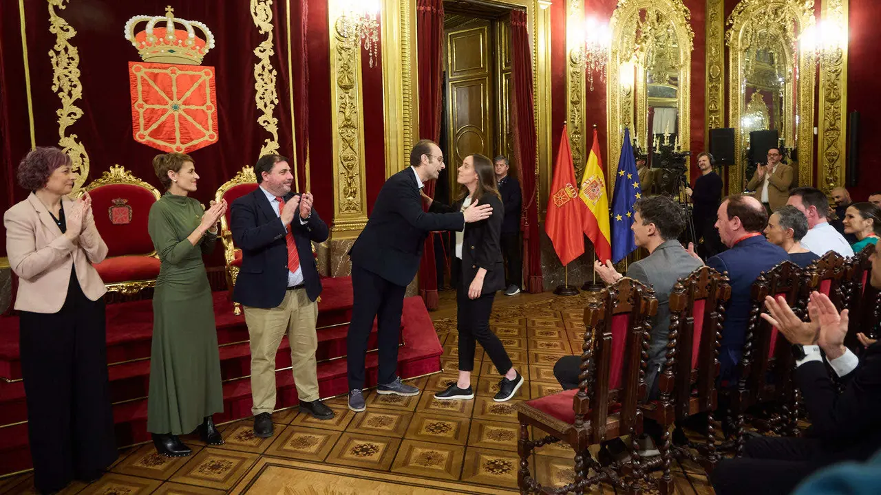La presidenta Mar&iacute;a Chivite preside la entrega de Medallas al M&eacute;rito Deportivo 2025 en Navarra. I&Ntilde;IGO ALZUGARAY