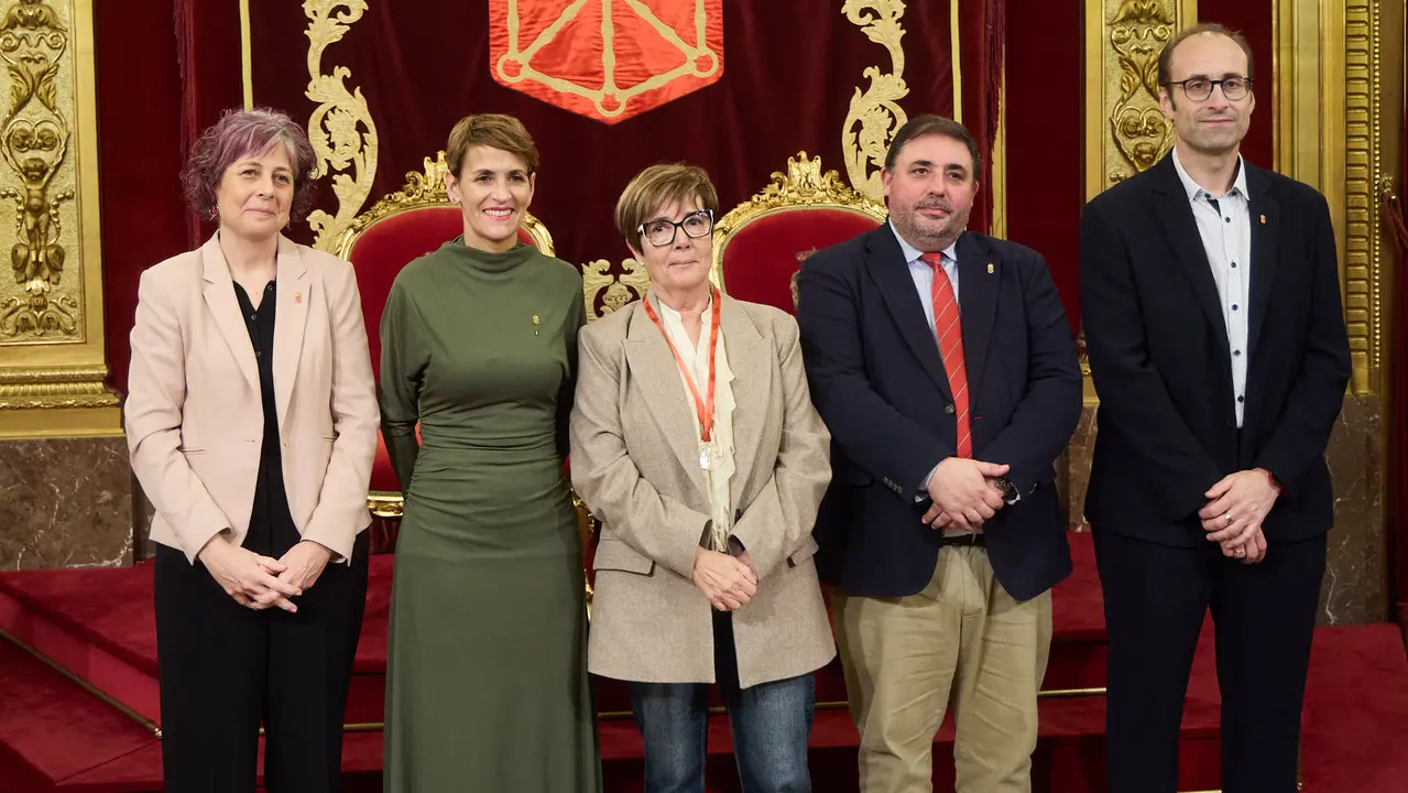 La presidenta Mar&iacute;a Chivite preside la entrega de Medallas al M&eacute;rito Deportivo 2025 en Navarra. I&Ntilde;IGO ALZUGARAY