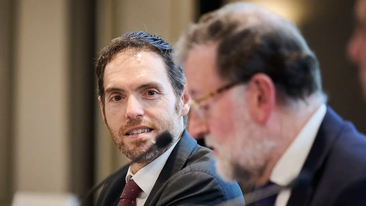 El expresidente del Gobierno de Espa&ntilde;a, Mariano Rajoy Brey, presenta su libro 'El arte de gobernar' en un acto presentado por los populares Sergio Sayas y Carlos Garc&iacute;a Adanero que clausurar&aacute; el presidente del PPN, Javier Garc&iacute;a. PABLO LASAOSA