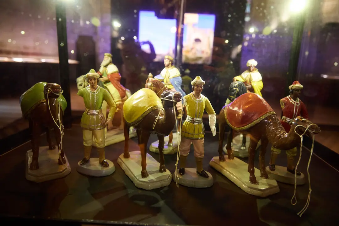 Presentaci&oacute;n de la exposici&oacute;n de belenes en la Catedral de Pamplona. I&Ntilde;IGO ALZUGARAY