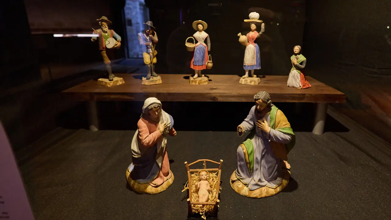 Presentaci&oacute;n de la exposici&oacute;n de belenes en la Catedral de Pamplona. I&Ntilde;IGO ALZUGARAY