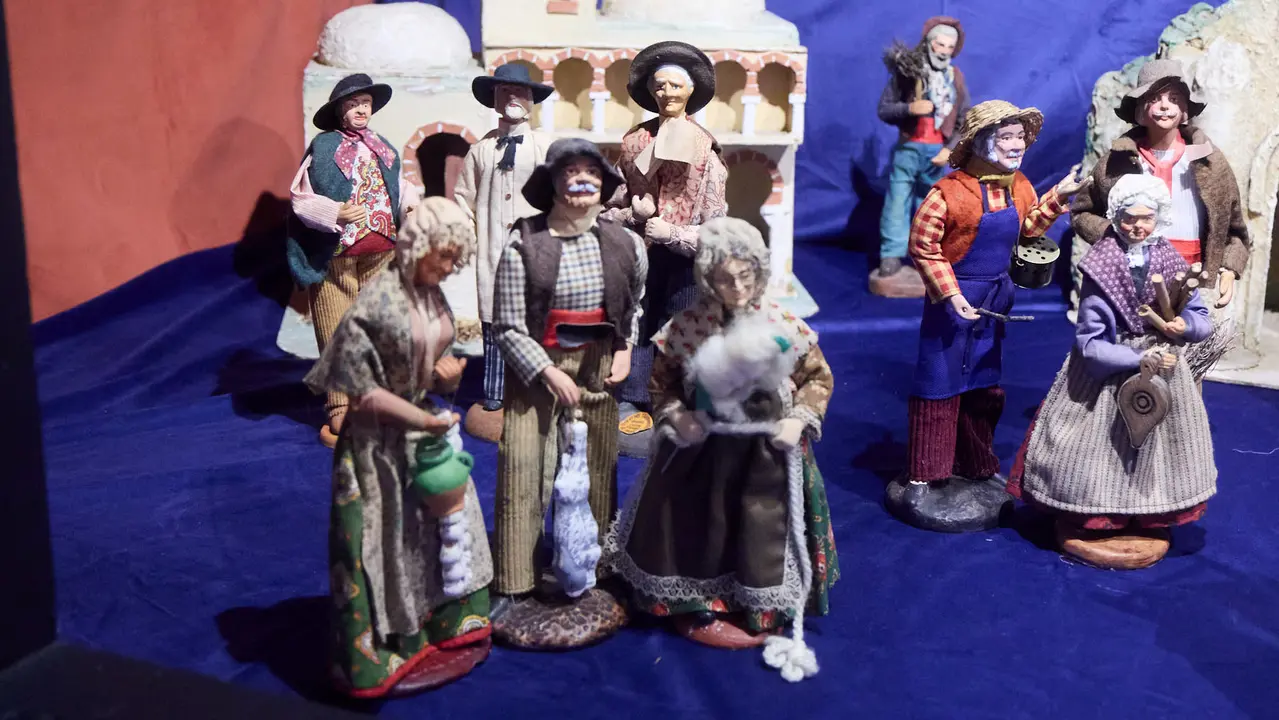 Presentaci&oacute;n de la exposici&oacute;n de belenes en la Catedral de Pamplona. I&Ntilde;IGO ALZUGARAY