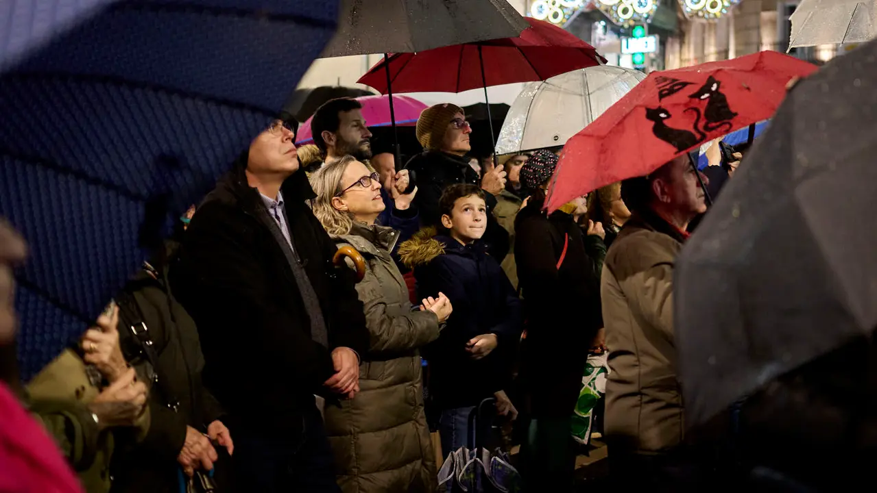 Preg&oacute;n navide&ntilde;o 2025 organizado por el Ayuntamiento de Pamplona. PABLO LASAOSA