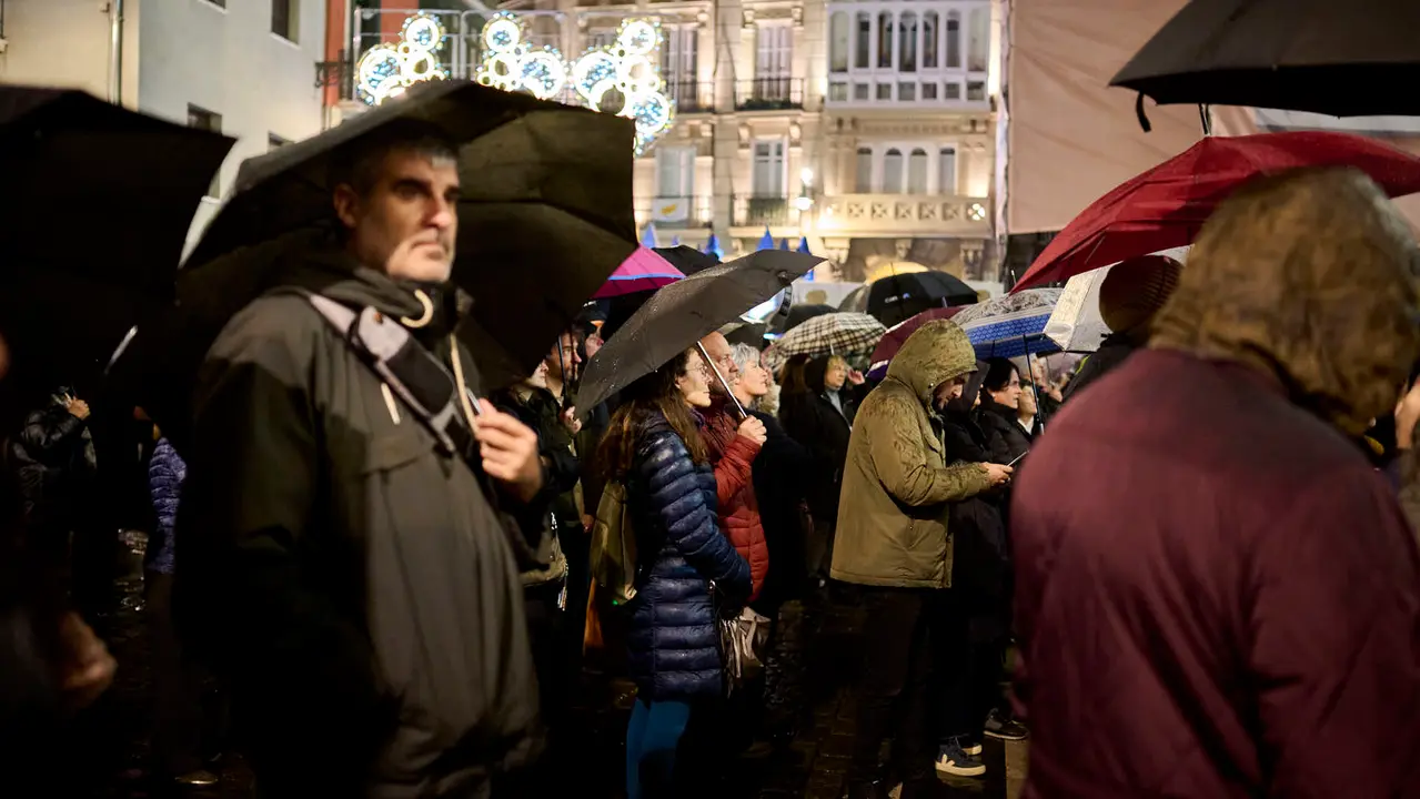 Preg&oacute;n navide&ntilde;o 2025 organizado por el Ayuntamiento de Pamplona. PABLO LASAOSA