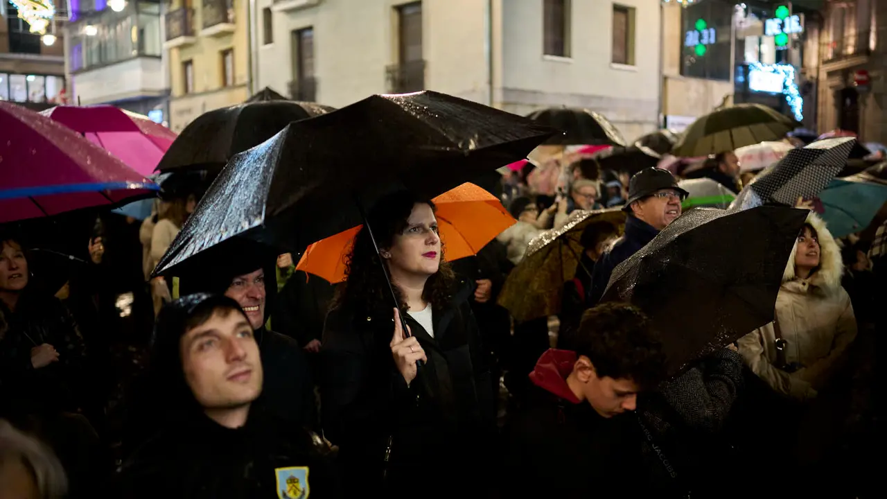 Preg&oacute;n navide&ntilde;o 2025 organizado por el Ayuntamiento de Pamplona. PABLO LASAOSA