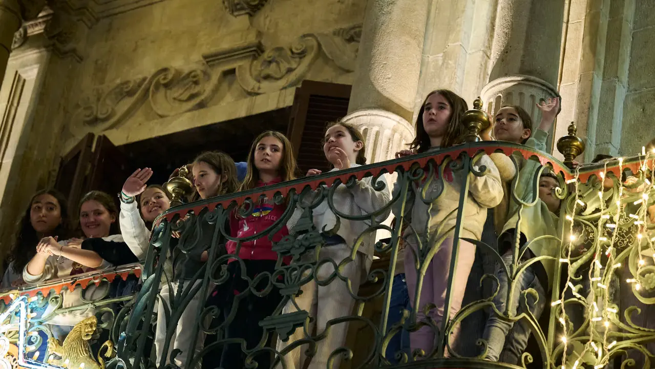 Preg&oacute;n navide&ntilde;o 2025 organizado por el Ayuntamiento de Pamplona. PABLO LASAOSA