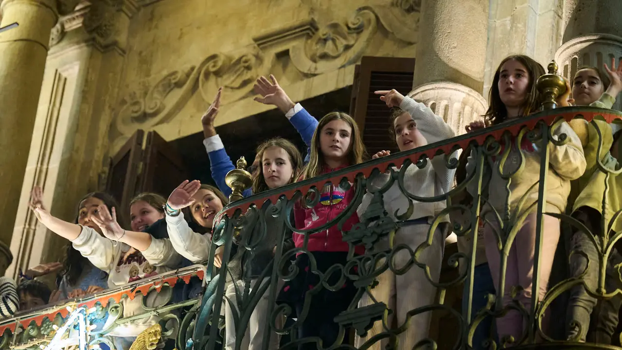 Preg&oacute;n navide&ntilde;o 2025 organizado por el Ayuntamiento de Pamplona. PABLO LASAOSA