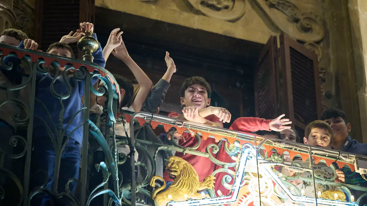 Preg&oacute;n navide&ntilde;o 2025 organizado por el Ayuntamiento de Pamplona. PABLO LASAOSA