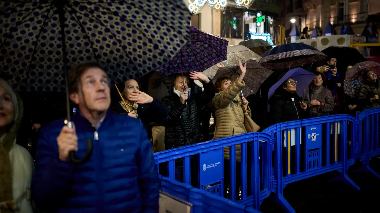 Preg&oacute;n navide&ntilde;o 2025 organizado por el Ayuntamiento de Pamplona. PABLO LASAOSA