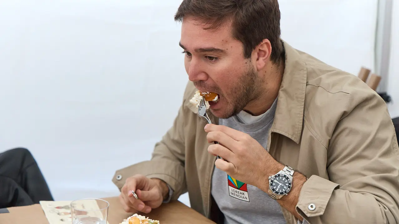 Concurso de Rosc&oacute;n de Reyes, organizado por la Asociaci&oacute;n Cabalgata Reyes Magos de Pamplona. I&Ntilde;IGO ALZUGARAY