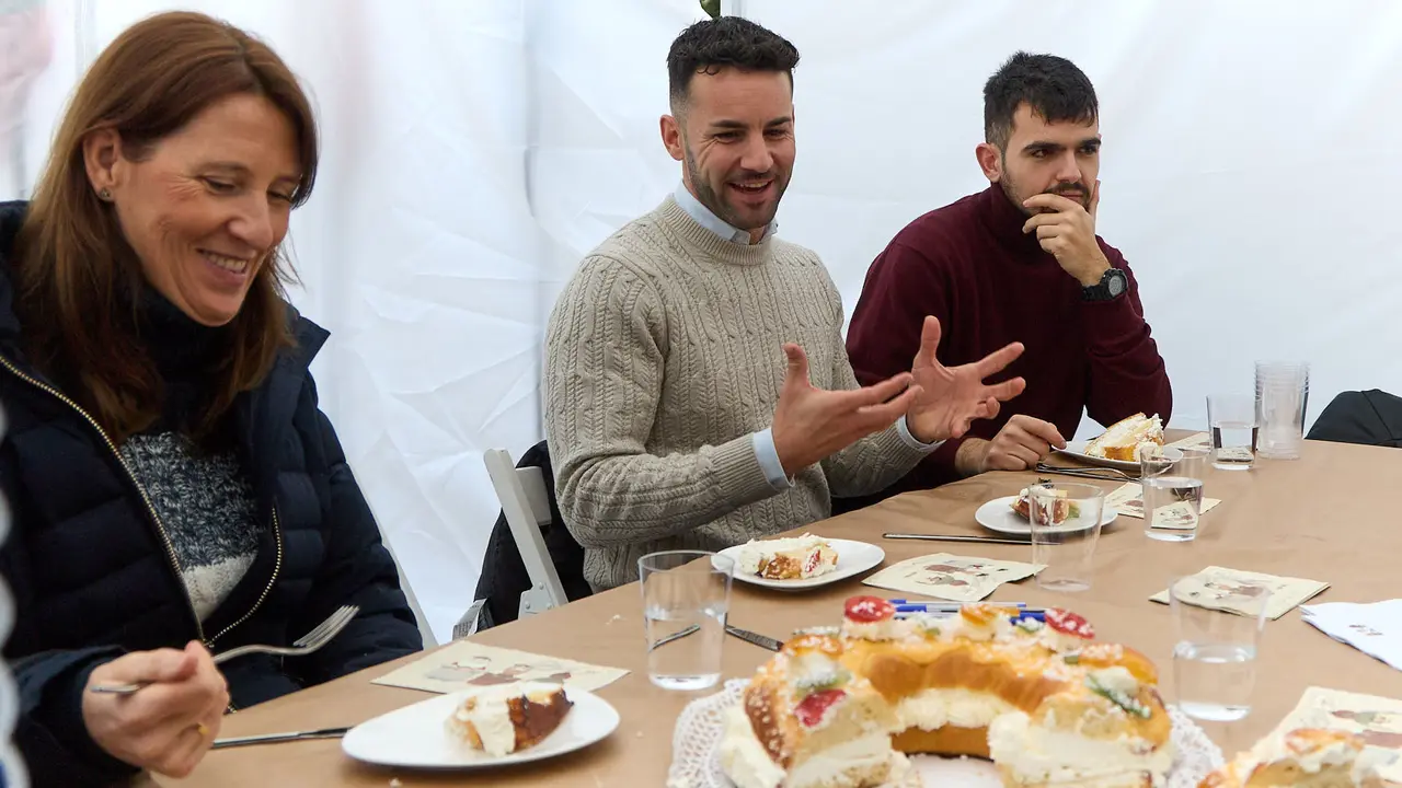 Concurso de Rosc&oacute;n de Reyes, organizado por la Asociaci&oacute;n Cabalgata Reyes Magos de Pamplona. I&Ntilde;IGO ALZUGARAY