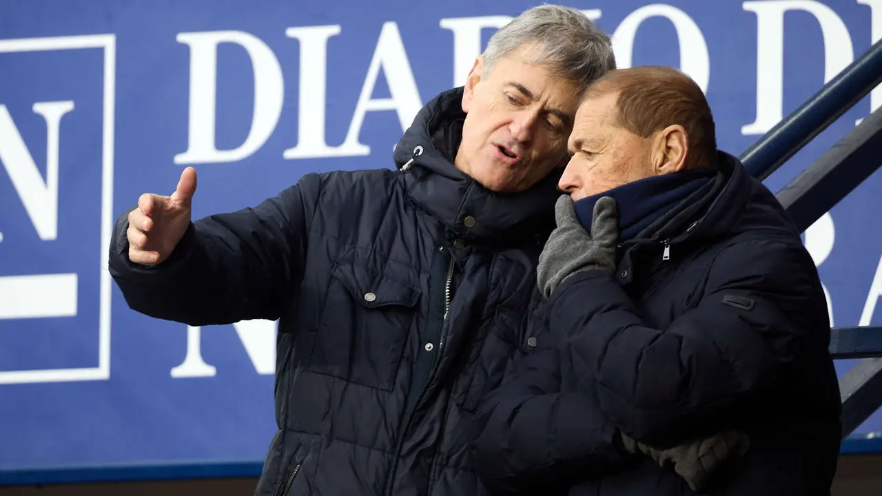 La grada del estadio de El Sadar durante el partido de La Liga EA Sports entre CA Osasuna y Athletic Club disputado en Pamplona. I&Ntilde;IGO ALZUGARAY