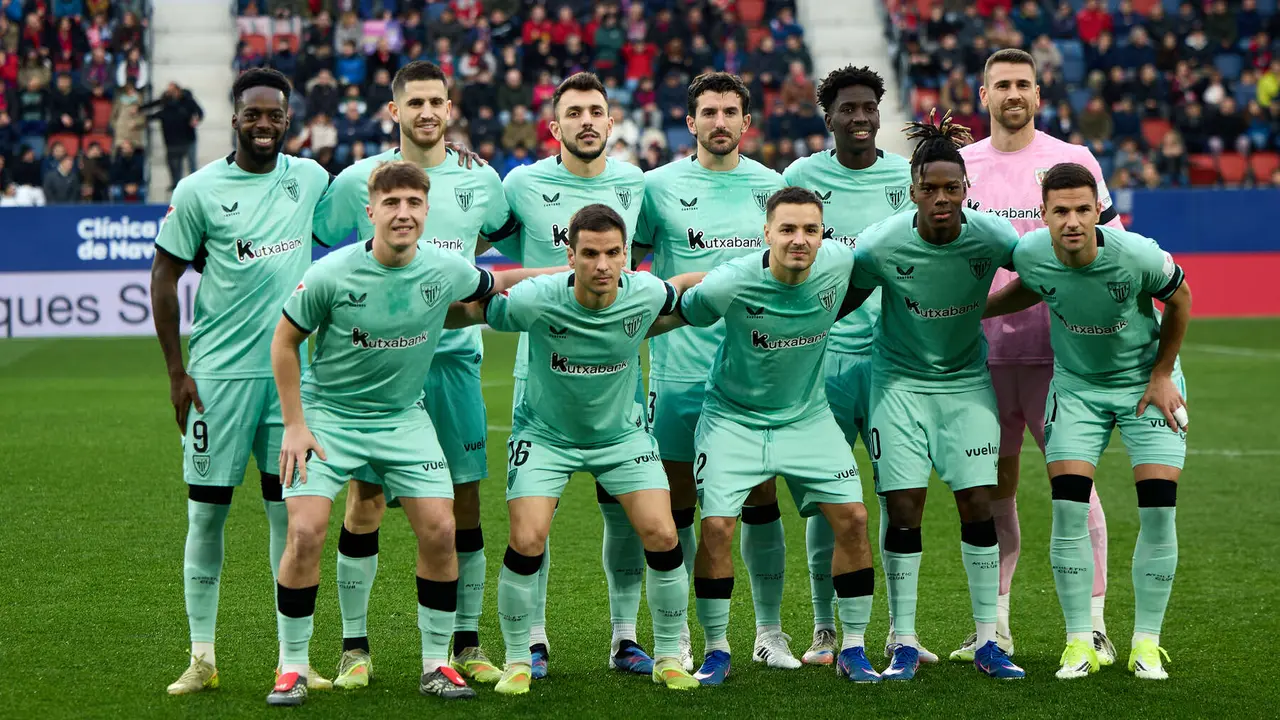 Partido de La Liga EA Sports entre CA Osasuna y Athletic Club disputado en el estadio de El Sadar en Pamplona. I&Ntilde;IGO ALZUGARAY