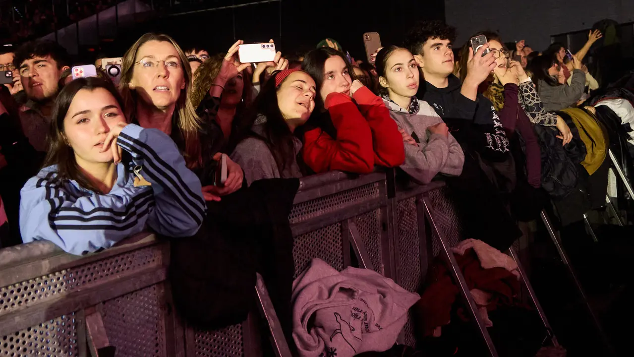 Concierto de Amaia en el pabell&oacute;n Navarra Arena con el que inicia su gira de Arenas 2026. I&Ntilde;IGO ALZUGARAY