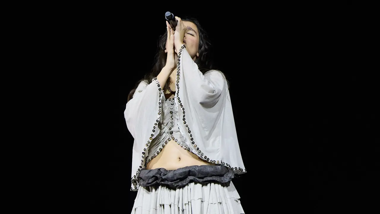 Concierto de Amaia en el pabell&oacute;n Navarra Arena con el que inicia su gira de Arenas 2026. I&Ntilde;IGO ALZUGARAY