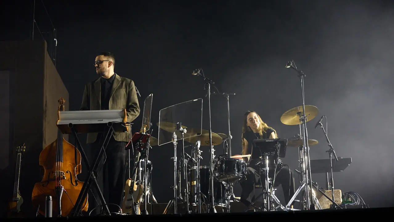 Concierto de Amaia en el pabell&oacute;n Navarra Arena con el que inicia su gira de Arenas 2026. I&Ntilde;IGO ALZUGARAY