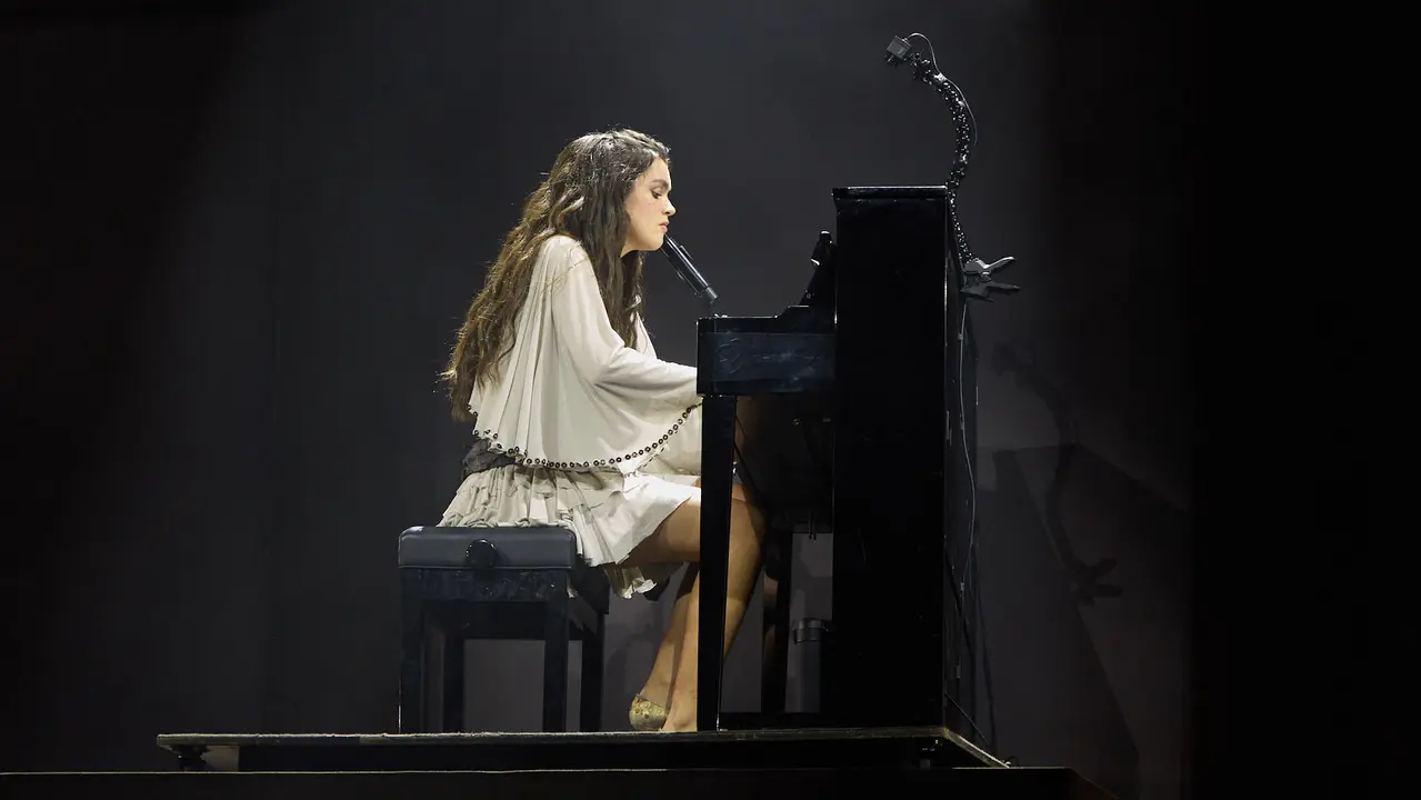 Concierto de Amaia en el pabell&oacute;n Navarra Arena con el que inicia su gira de Arenas 2026. I&Ntilde;IGO ALZUGARAY