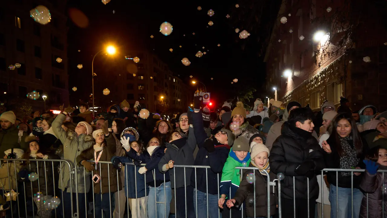 Cabalgata de los Reyes Magos por las calles de Pamplona. I&Ntilde;IGO ALZUGARAY