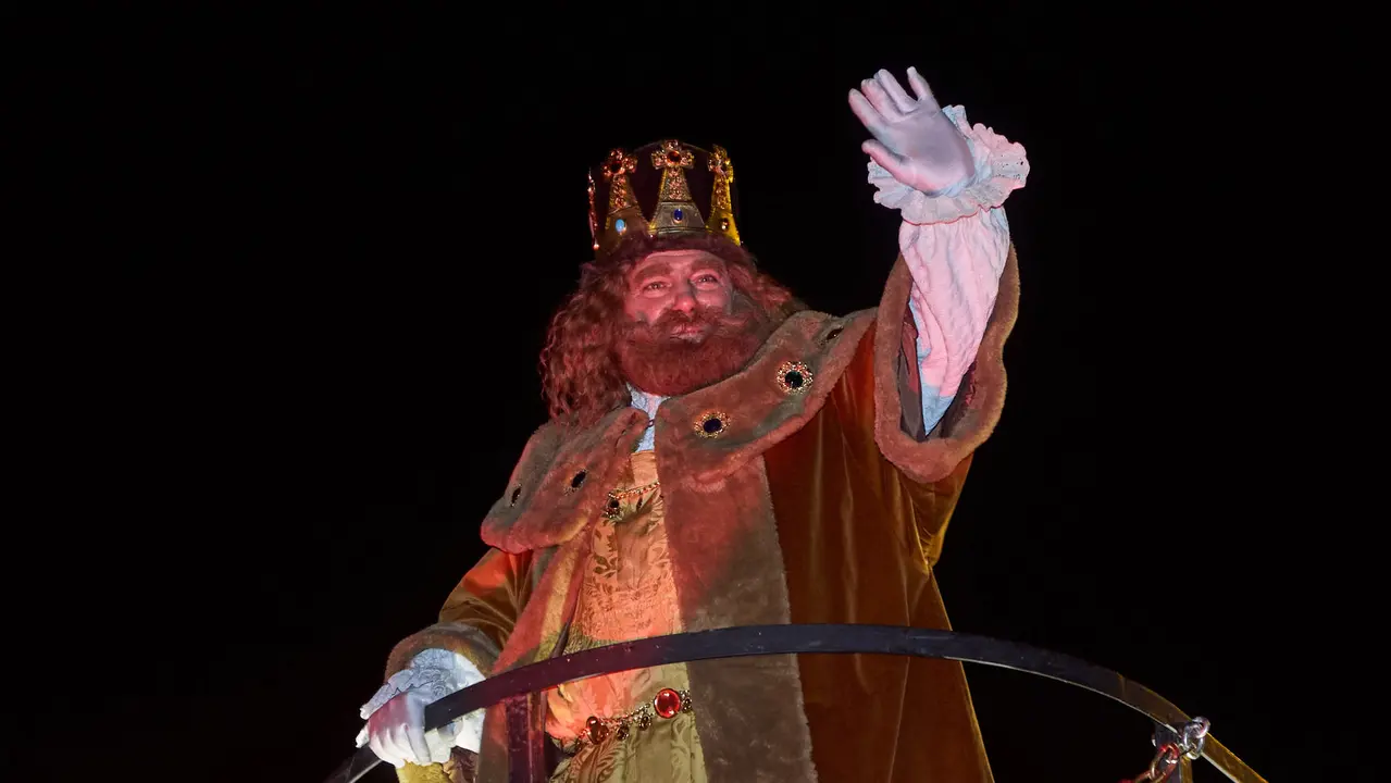 Cabalgata de los Reyes Magos por las calles de Pamplona. I&Ntilde;IGO ALZUGARAY