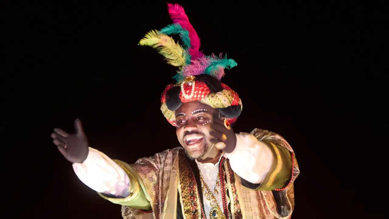 Cabalgata de los Reyes Magos por las calles de Pamplona. I&Ntilde;IGO ALZUGARAY