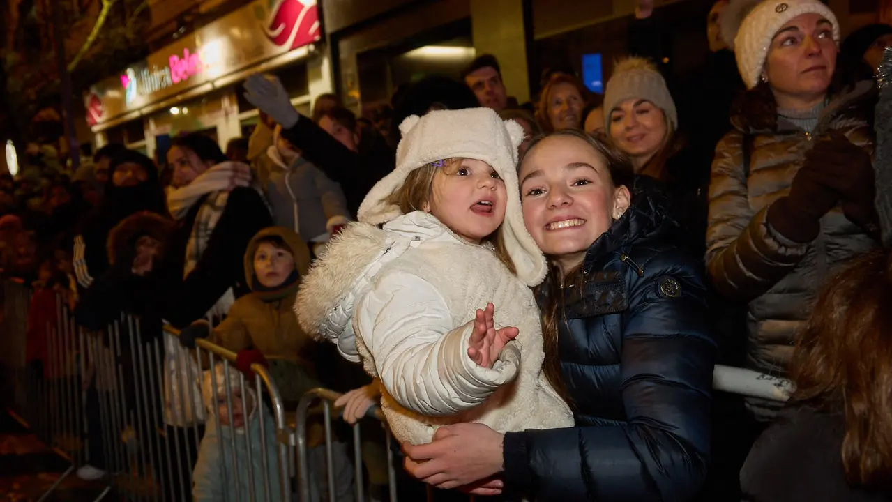 Cabalgata de los Reyes Magos por las calles de Pamplona. I&Ntilde;IGO ALZUGARAY