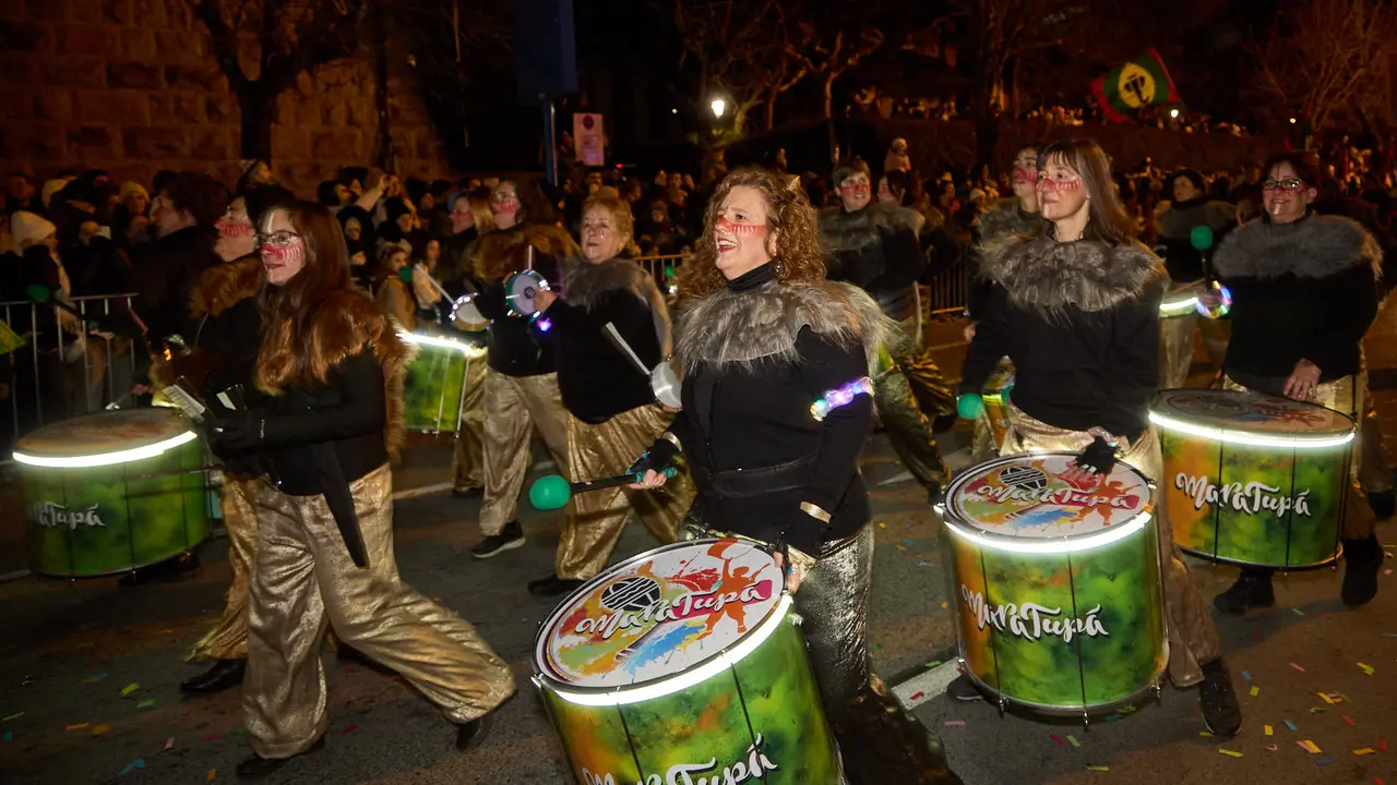 Cabalgata de los Reyes Magos por las calles de Pamplona. I&Ntilde;IGO ALZUGARAY