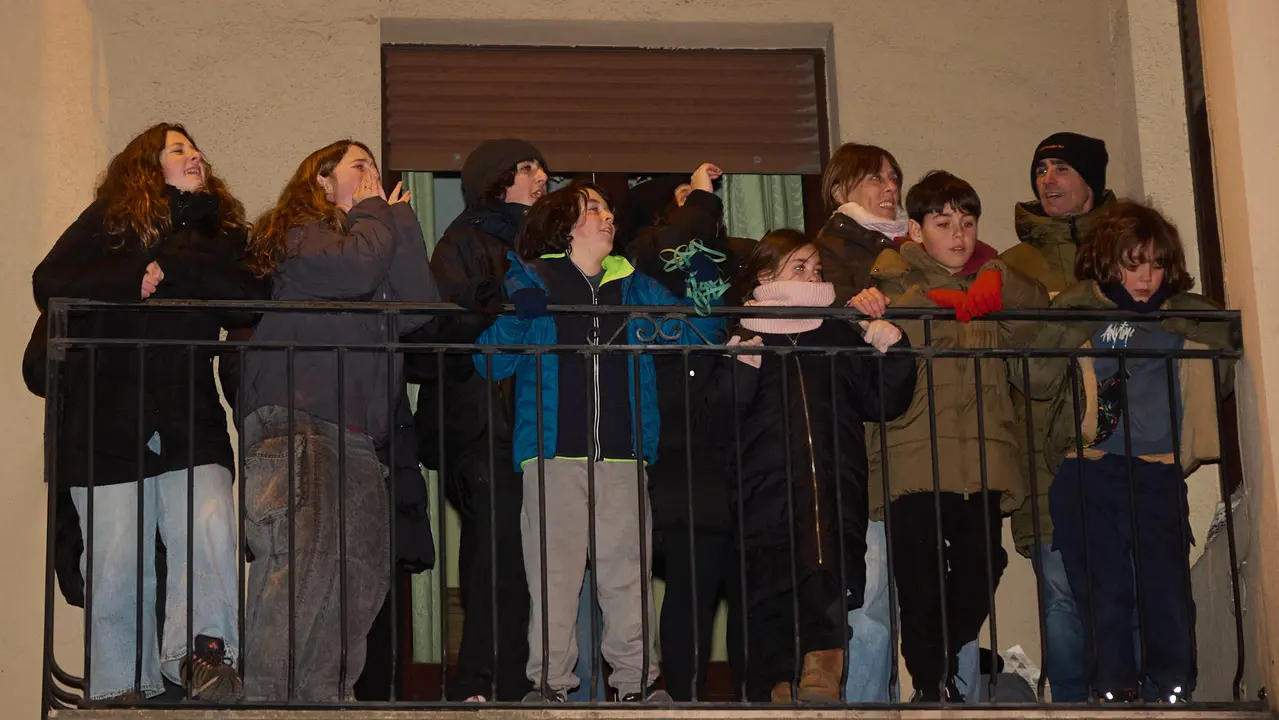 Cabalgata de los Reyes Magos por las calles de Pamplona. I&Ntilde;IGO ALZUGARAY