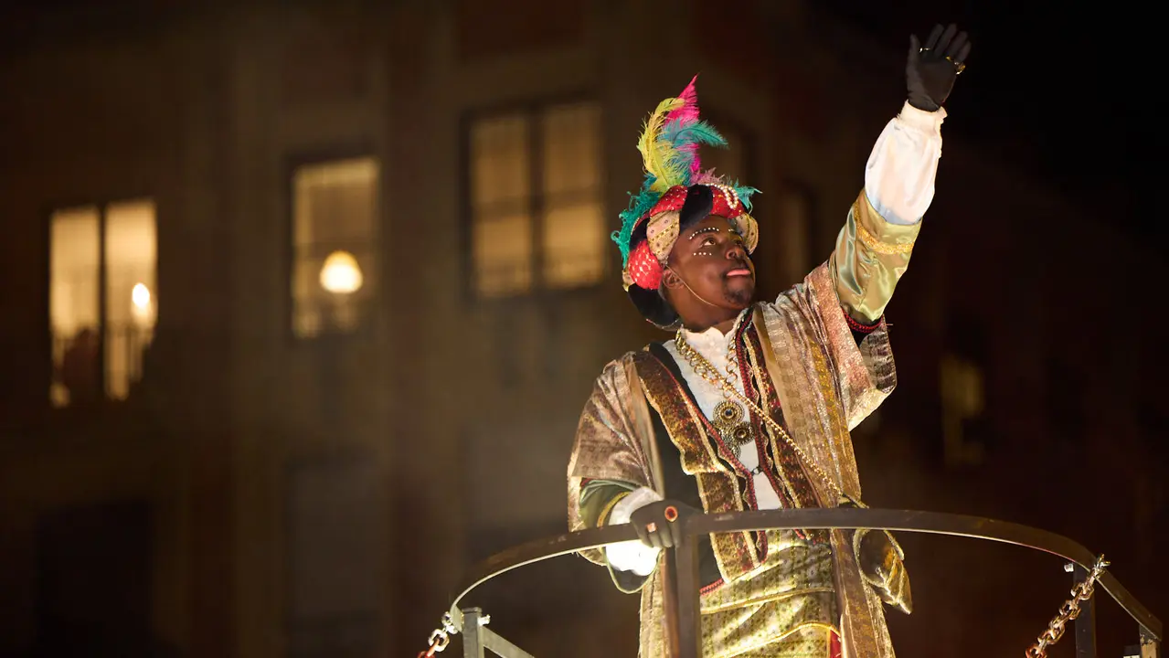 Cabalgata de los Reyes Magos por las calles de Pamplona. I&Ntilde;IGO ALZUGARAY