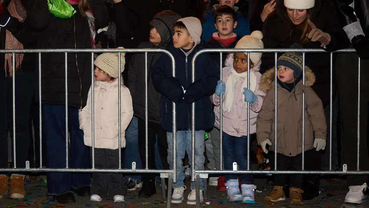Cabalgata de los Reyes Magos por las calles de Pamplona. I&Ntilde;IGO ALZUGARAY