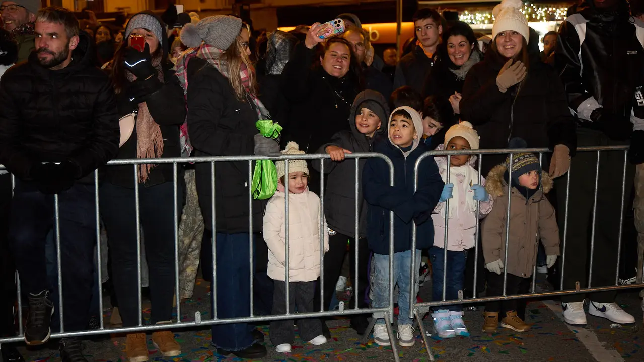 Cabalgata de los Reyes Magos por las calles de Pamplona. I&Ntilde;IGO ALZUGARAY