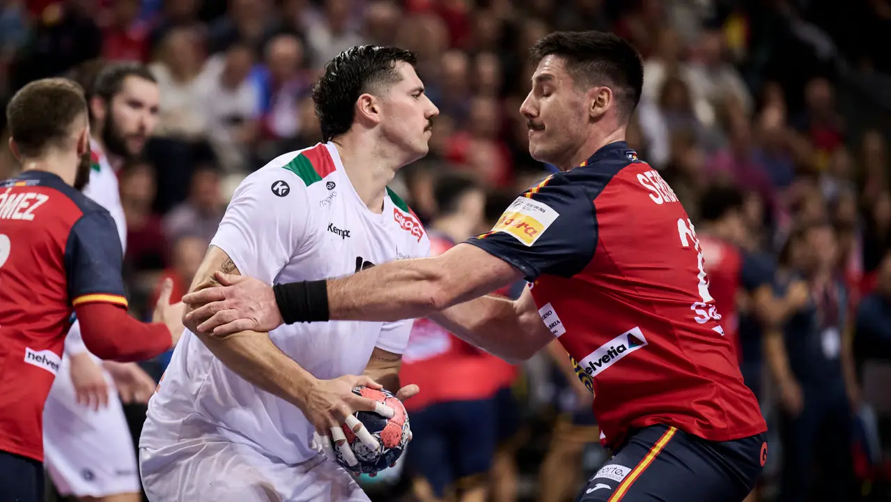 Torneo Internacional de Espa&ntilde;a de Balonmano en el que los Hispanos se han enfrentado a Portugal. PABLO LASAOSA