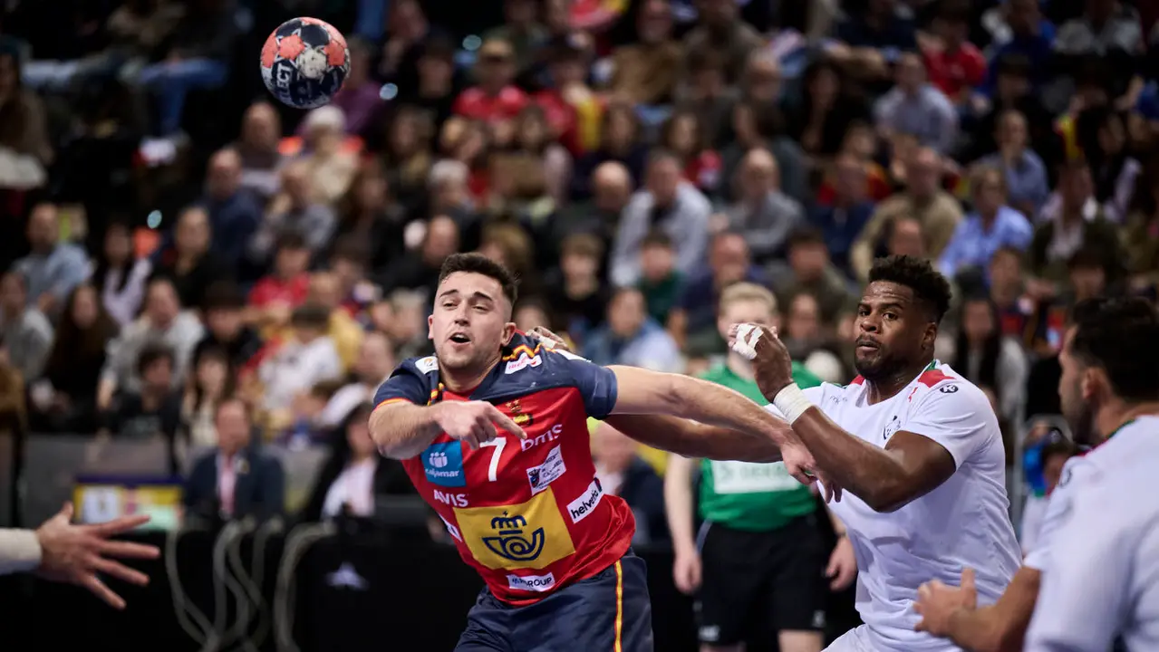 Torneo Internacional de Espa&ntilde;a de Balonmano en el que los Hispanos se han enfrentado a Portugal. PABLO LASAOSA
