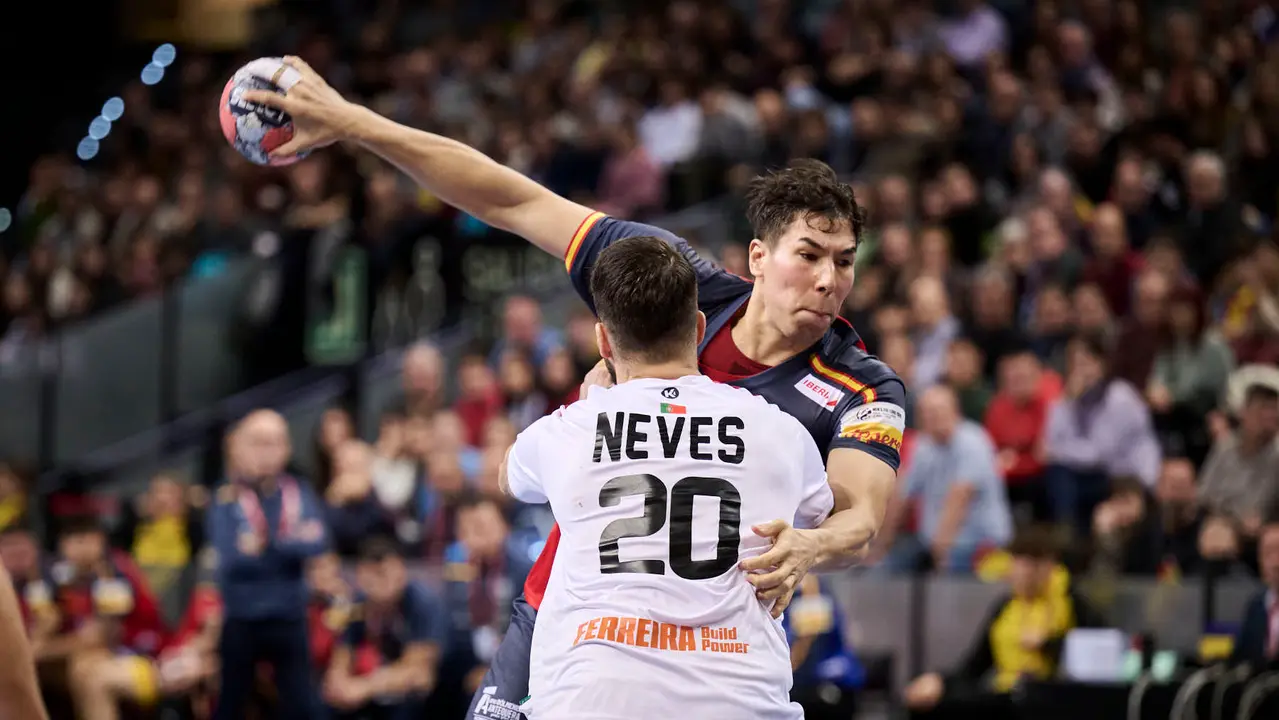 Torneo Internacional de Espa&ntilde;a de Balonmano en el que los Hispanos se han enfrentado a Portugal. PABLO LASAOSA