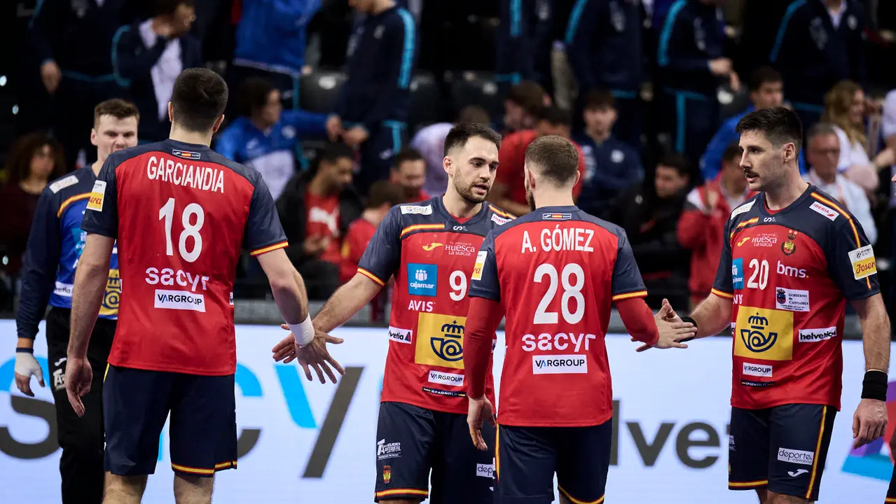 Torneo Internacional de Espa&ntilde;a de Balonmano en el que los Hispanos se han enfrentado a Portugal. PABLO LASAOSA