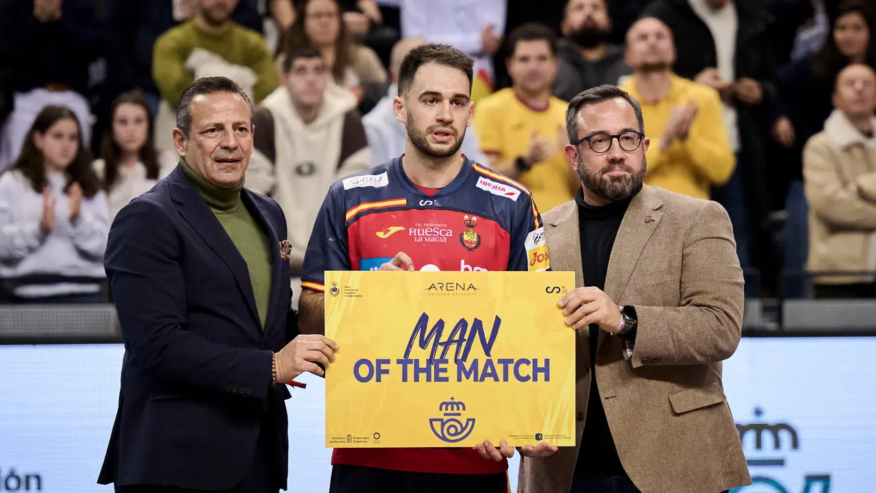 Torneo Internacional de Espa&ntilde;a de Balonmano en el que los Hispanos se han enfrentado a Portugal. PABLO LASAOSA