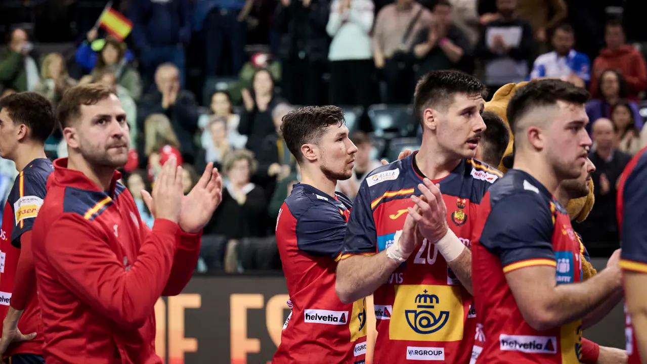 Torneo Internacional de Espa&ntilde;a de Balonmano en el que los Hispanos se han enfrentado a Portugal. PABLO LASAOSA